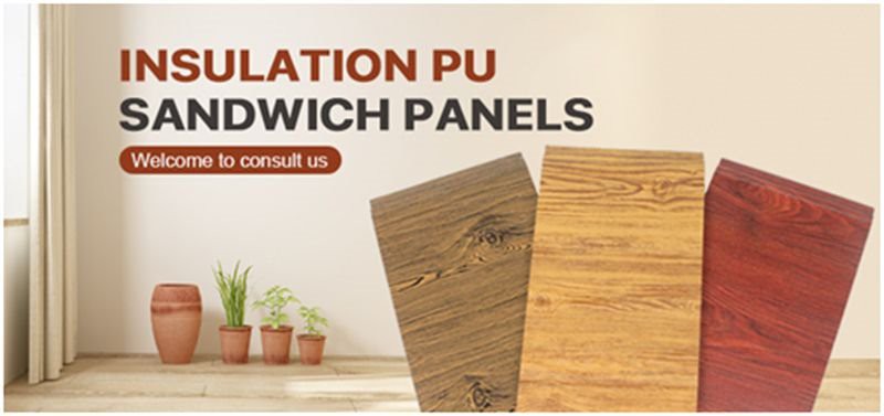 embossed metal sandwich panels