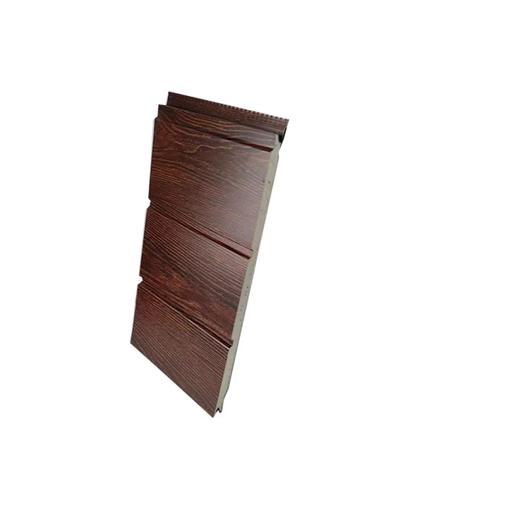 PU Foam Sandwich Veggklæðningar Panels Metal Siding 16mm
